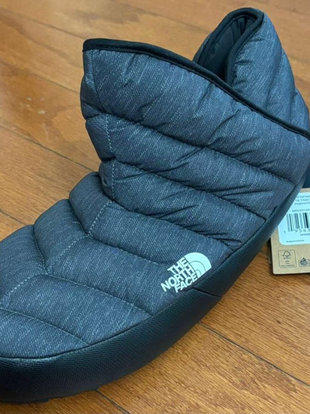 THE NORTH FACE ThermoBall Traction Bootie Men´s Phantom Grey Heather Print